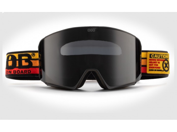 маска-BOB-239-BOB CAUTION PRO JIBB+Clear Lens